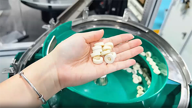 Máquina de inspección visual de anillos cerámicos